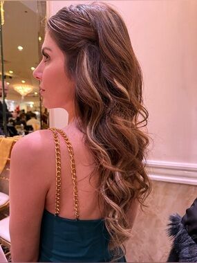 Silk Seam 18 140g Dirty Brunette Highlight Hair Extensions